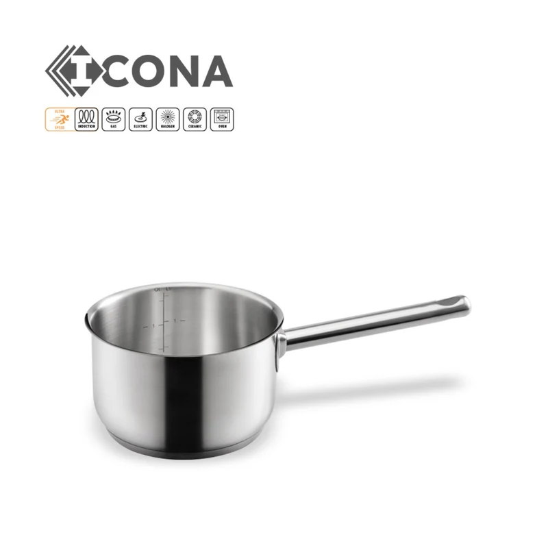 CAZO ACERO INOX ICONA 16CM 1.8L