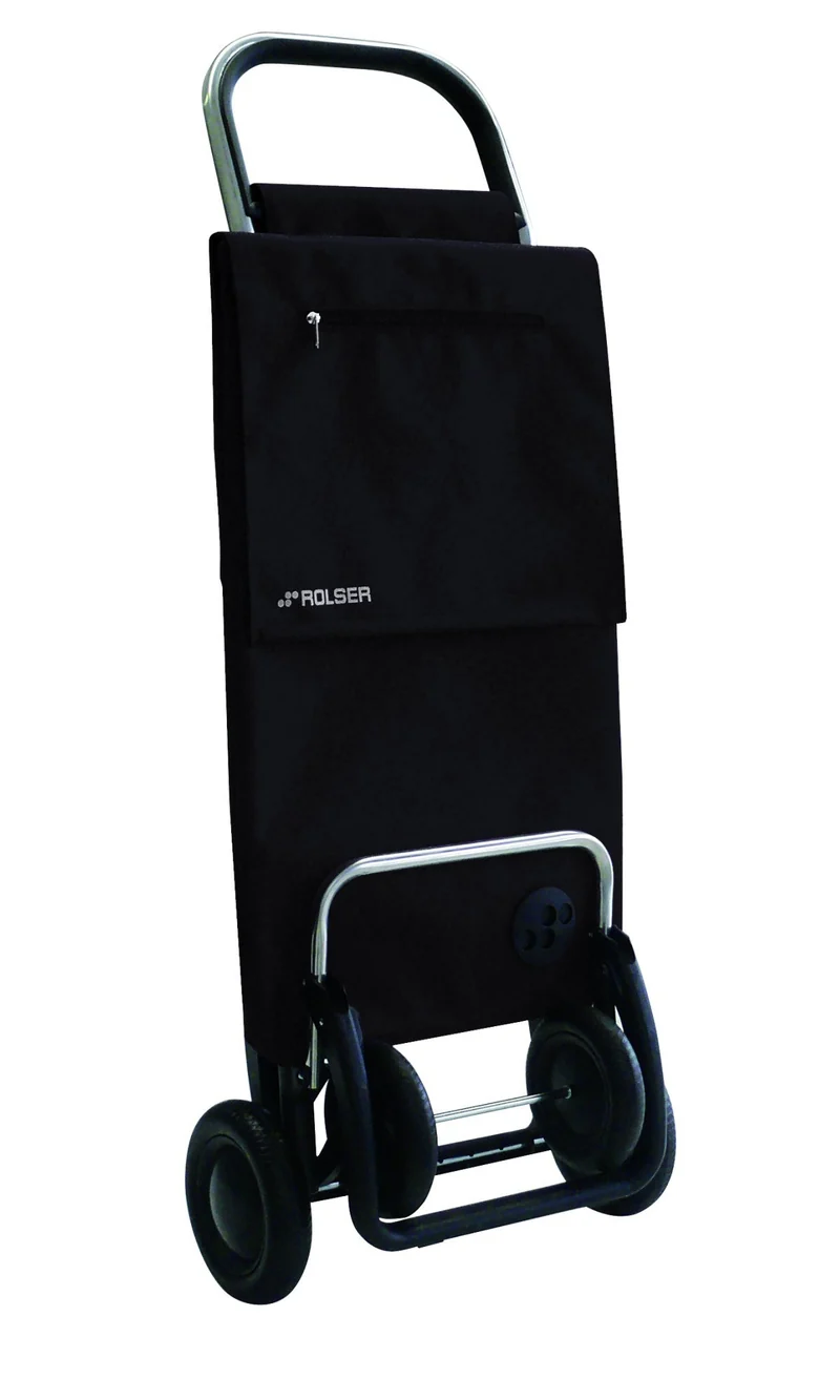 CARRO COMPRA 4 RUEDAS MF NEGRO/LIMA