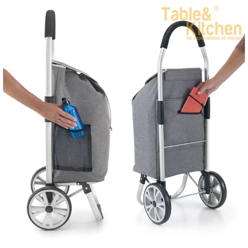 CARRO COMPRA MAGNOLIA GRIS