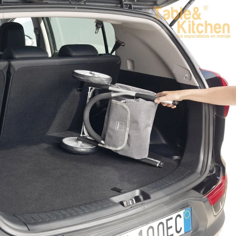 CARRO COMPRA MAGNOLIA GRIS