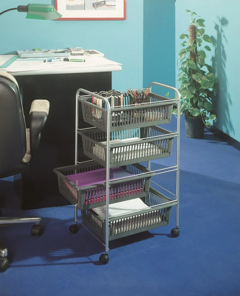 CARRITO - VERDULERO 4 ESTANTES SUPERJUMBO