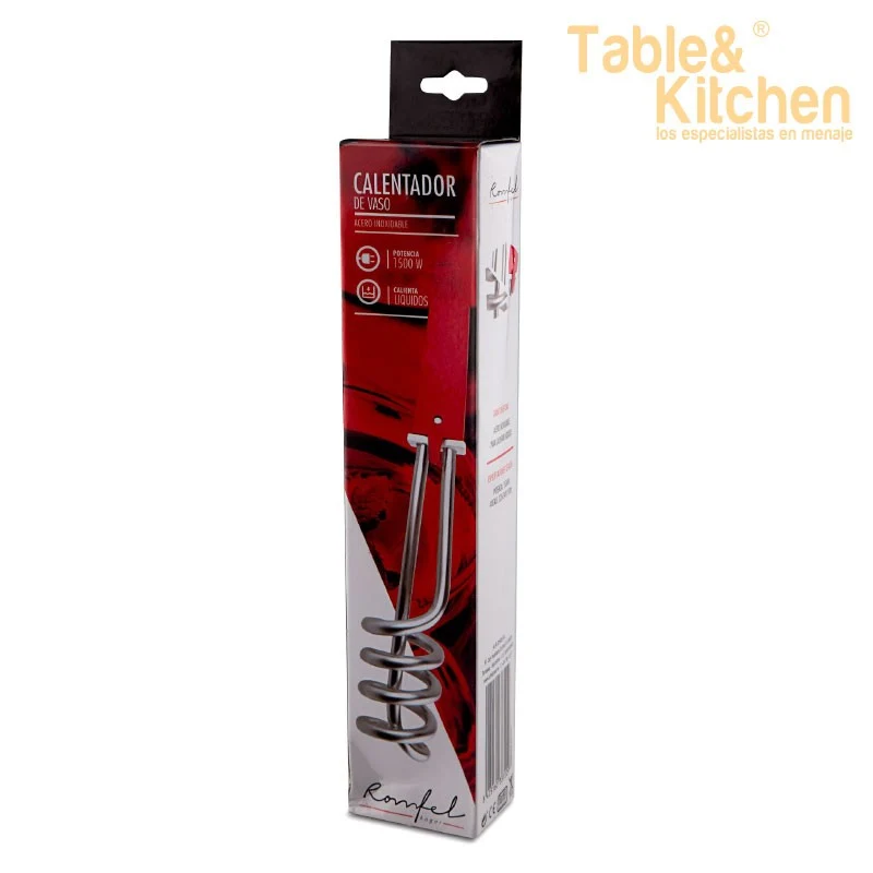 CALENTADOR VASO 1500W CON FUSIBLE