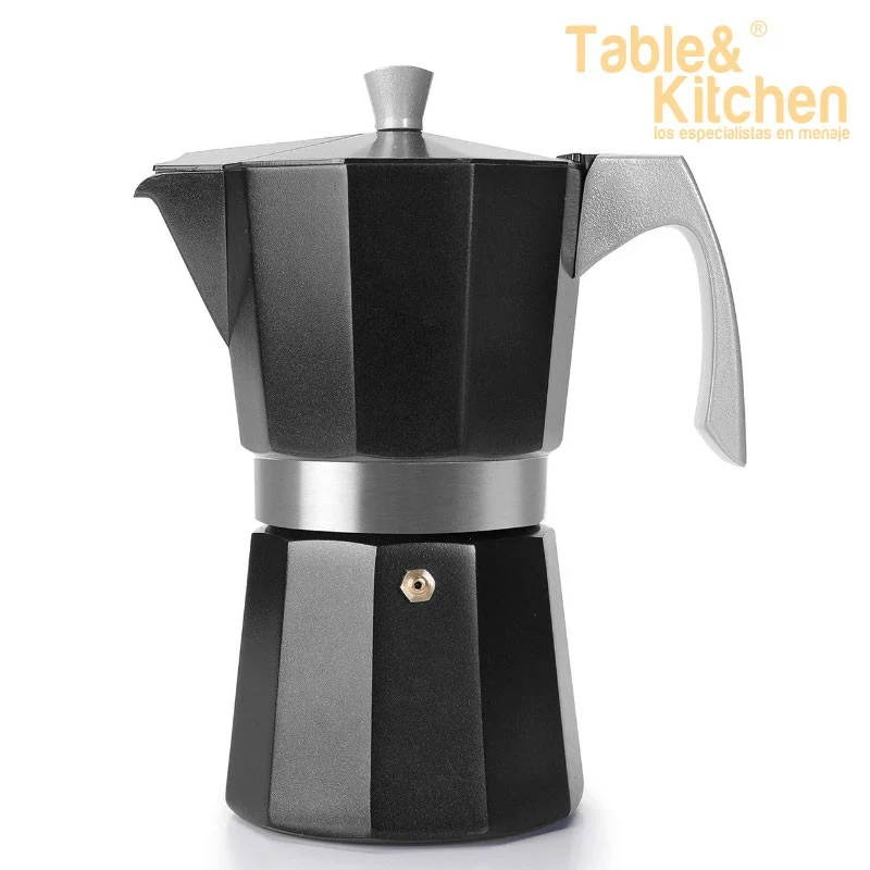CAFETERA EXPRESS EVVA BLACK 6 TAZAS IBILI