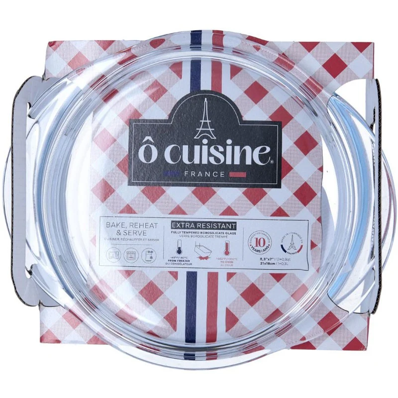 CACEROLA REDONDA 1+0,3L OCUISINE