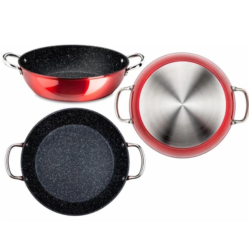 CACEROLA RED ALUMINIO FORJADO FULL IND. 28 CM