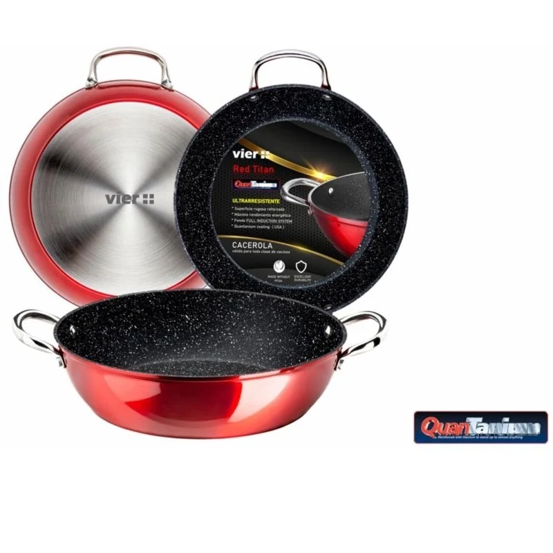 CACEROLA RED ALUMINIO FORJADO FULL IND. 24 CM