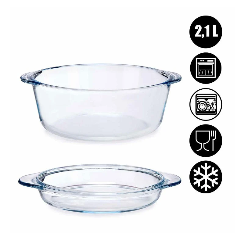 CACEROLA CON TAPA BORCAM 2,1 LITROS