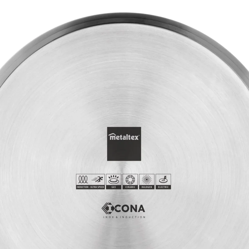 CACEROLA ALTA ACERO INOX ICONA 24CM
