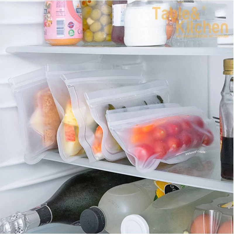 BOLSAS REUTILIZABLES PARA ALIMENTOS PACK 10 UNDS