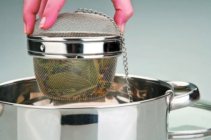 BOLA DE MALLA PARA ESPECIAS INOX