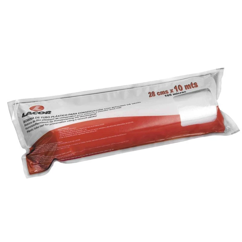 BOBINA VACIO GOFRADA 28CM X 5M