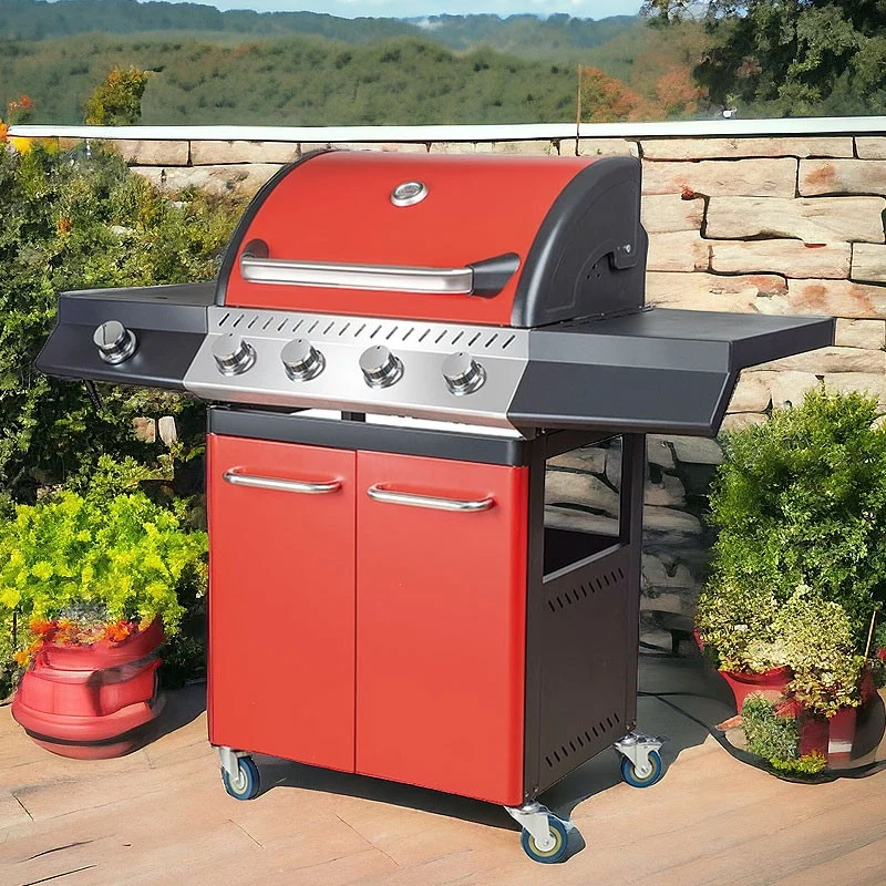 BARBACOA DE GAS BONTEMPO R1284 4 QUEMAD +1 LAT