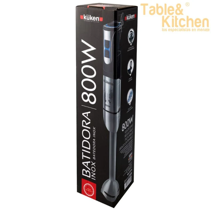 BATIDORA INOX 800W KUKEN