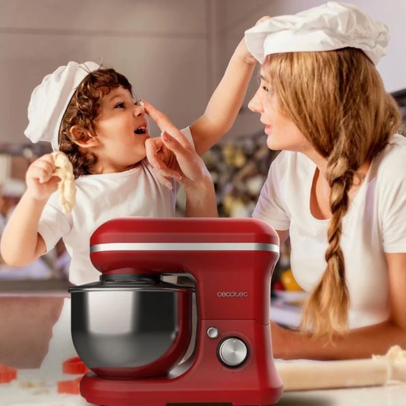 BATIDORA AMASADORA CECOMIXER MERENGUE 5L 1200 RED