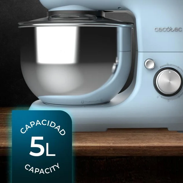 BATIDORA AMASADORA CECOMIXER MERENGUE 5L 1200 BLUE