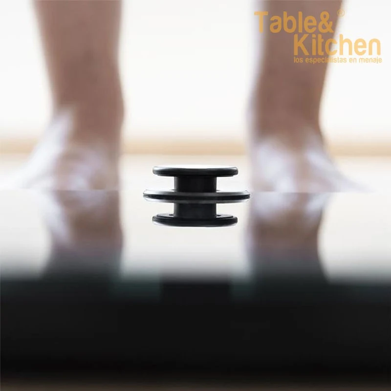 BASCULA DE BAÑO SURFACE ECOPWER 10000 HEALTHY BLACK
