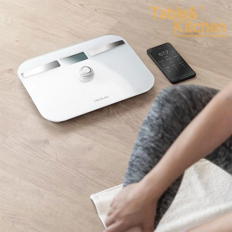 BASCULA DE BAÑO SURFACE PRECISION ECOPOWER 10200 SMART HEALTHY WHITE