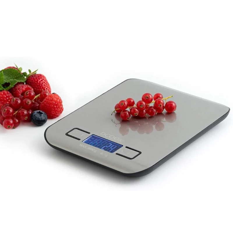 BÁSCULA COCINA INOX DCOOK