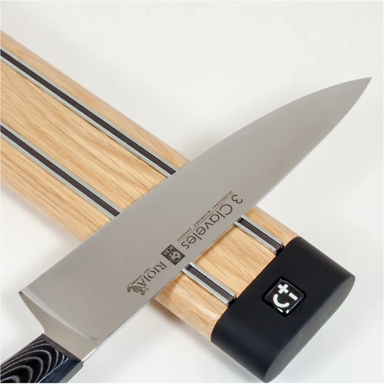 BARRA MAGNÉTICA PARA CUCHILLOS MADERA DE ROBLE