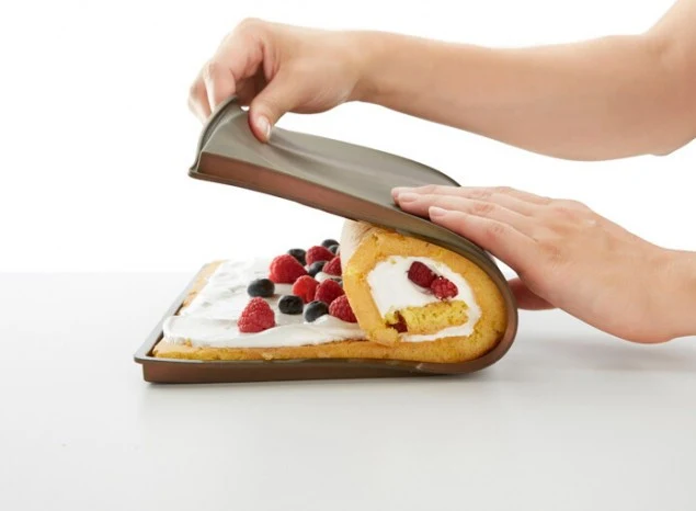 BANDEJA ANTIDERRAME 30X40CM ENROLLADOS LEKUE