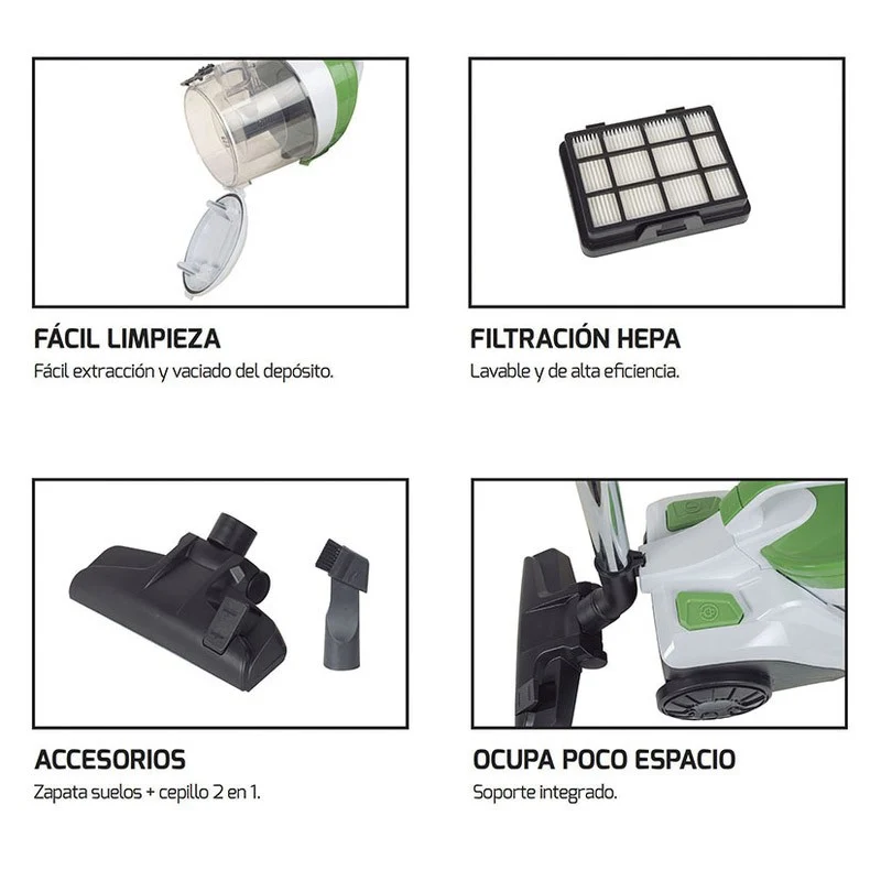 ASPIRADOR SIN BOLSA HG92513L HABITEX