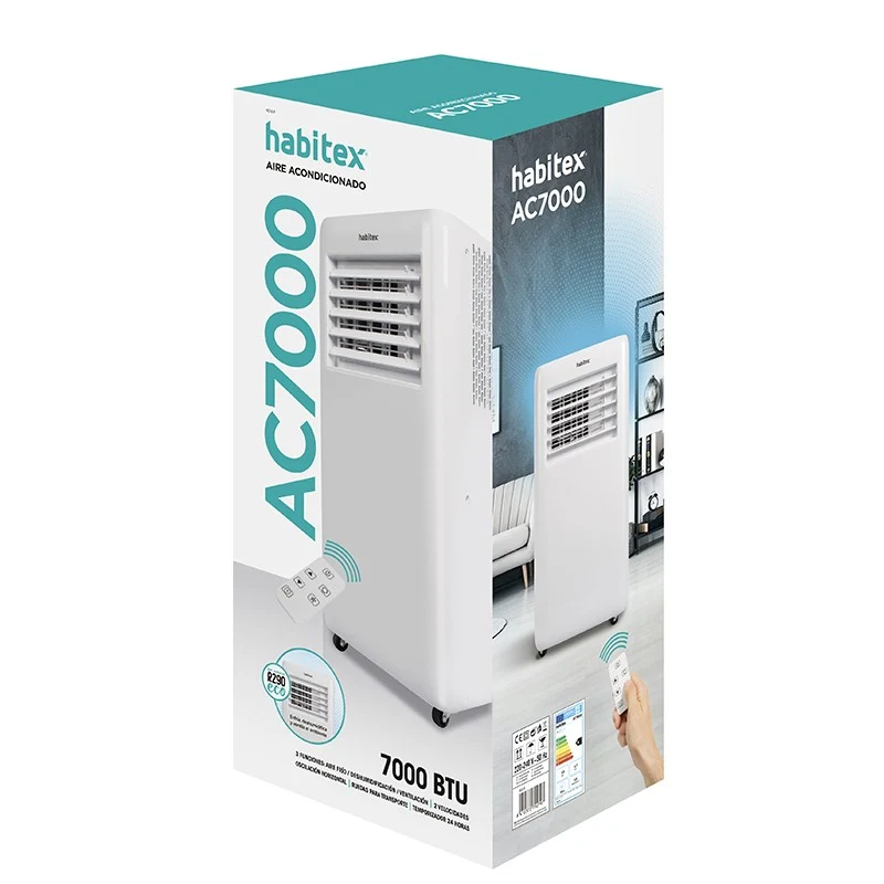 AIRE ACONDICIONADO PORTATIL AC7000 HABITEX