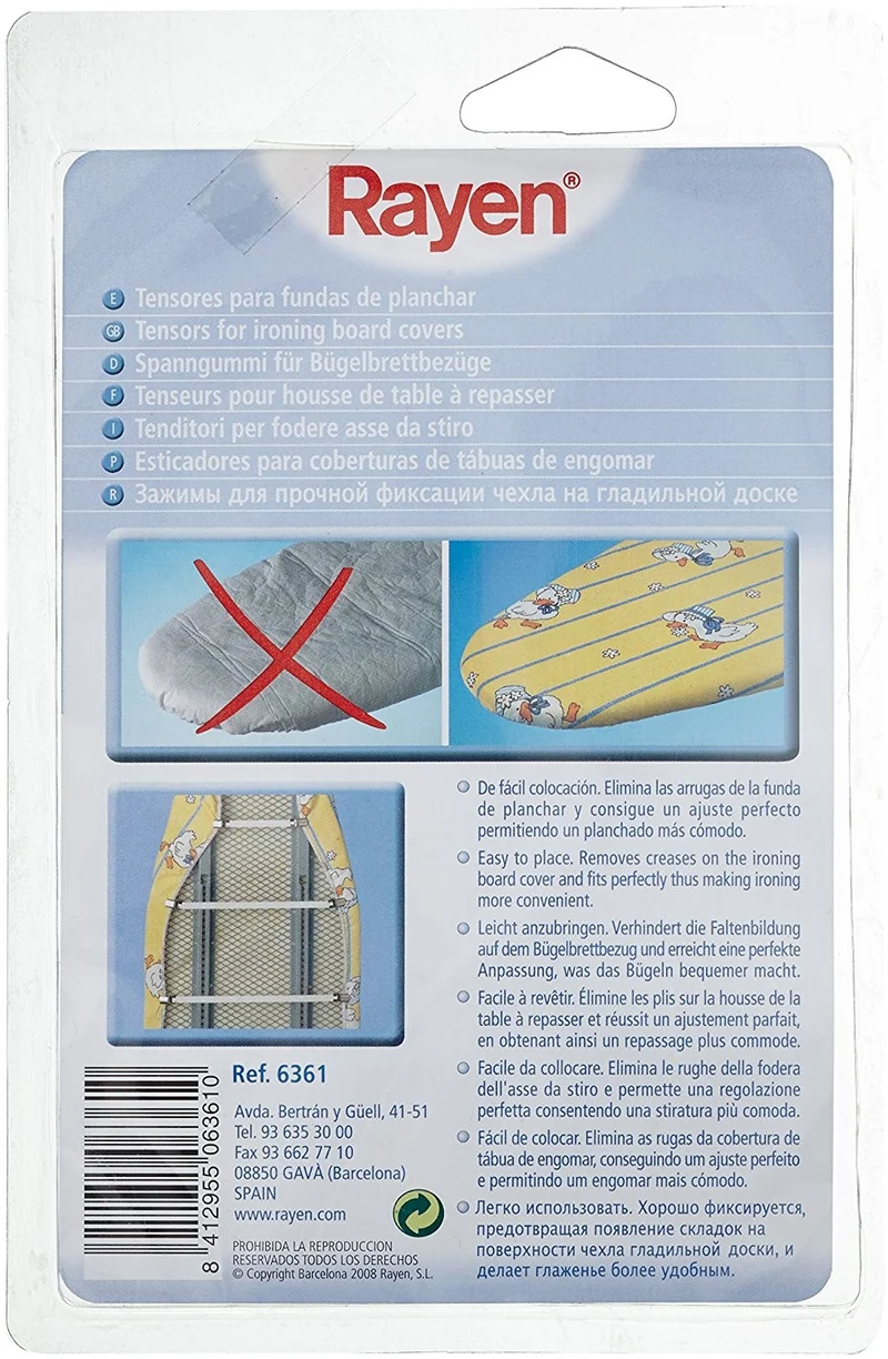 3 TENSORES PARA FUNDAS PLANCHAR