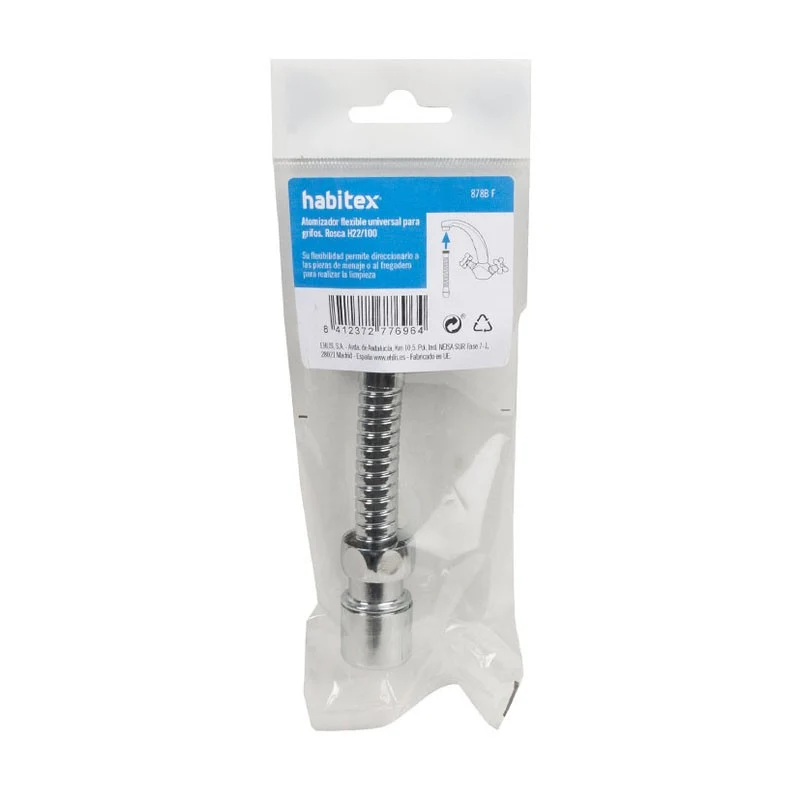 AIREADOR FLEXIBLE PARA GRIFOS ROSCA HEMBRA H22/100