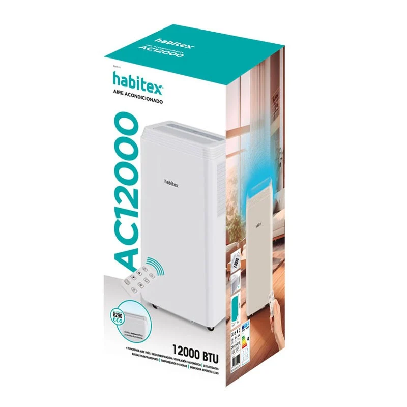 AIRE ACONDICIONADO PORTÁTIL HABITEX AC12000
