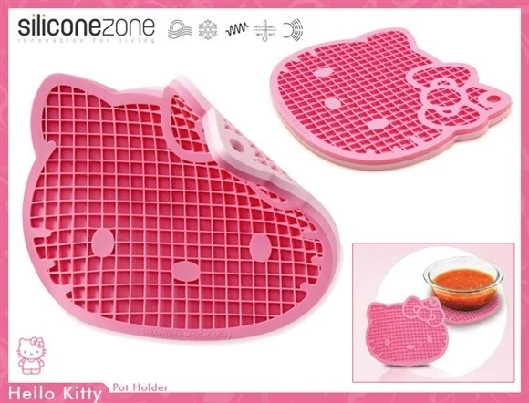 AGARRADOR HELLO KITTY SILICONA