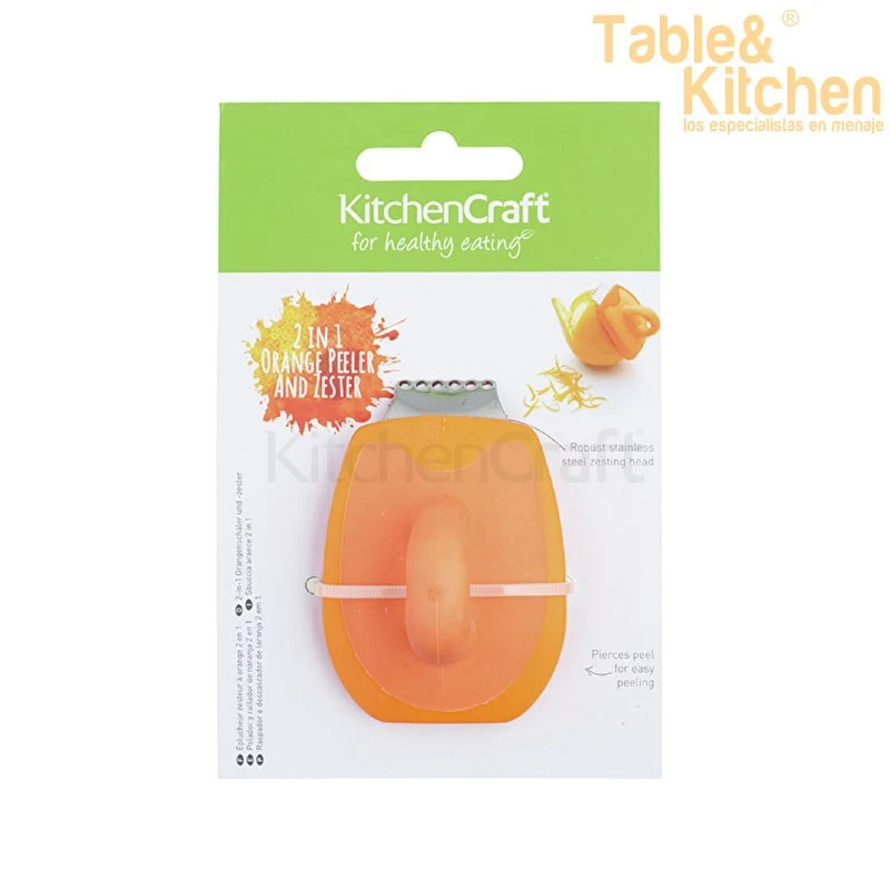 ACANALADOR Y PELADOR DE NARANJAS KITCHEN CRAFT