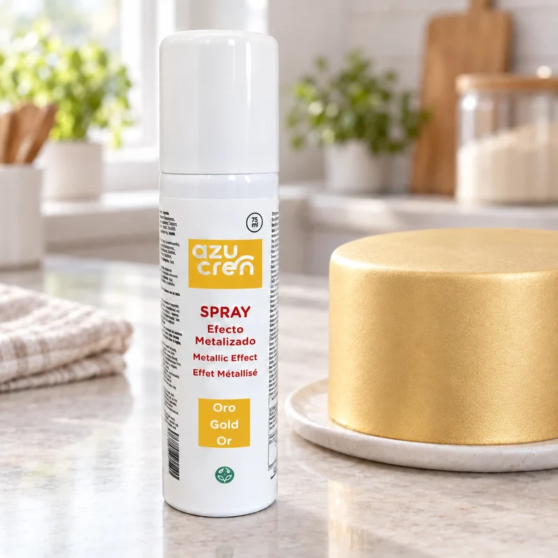 SPRAY METALIZADO ORO AZUCREN 75ML