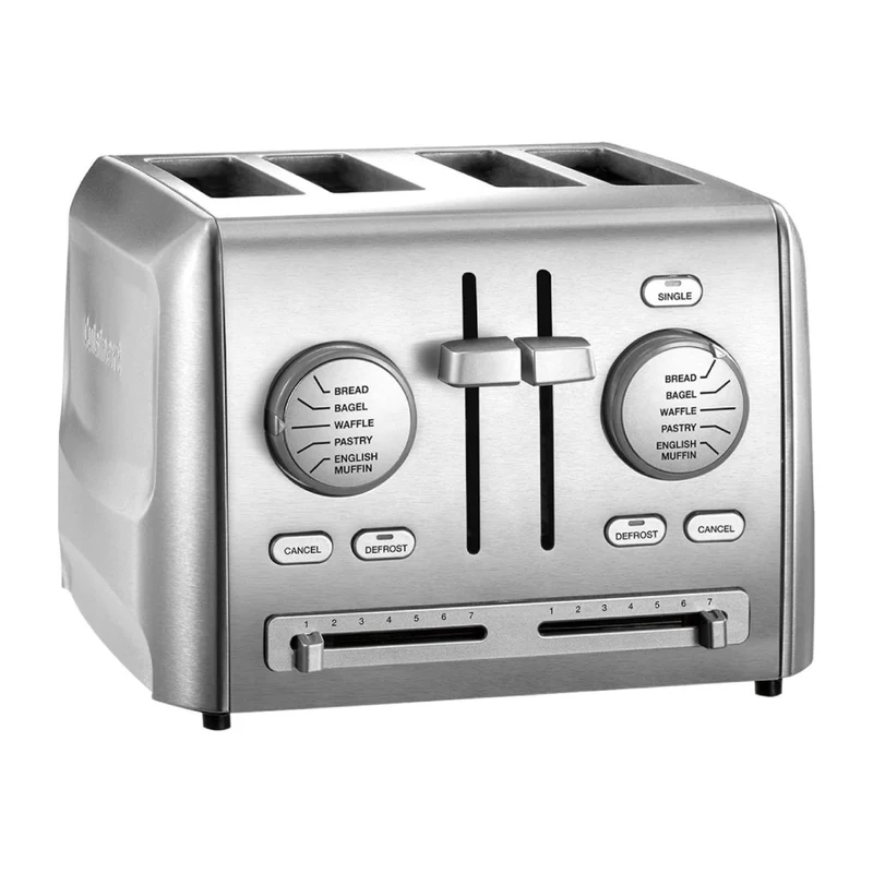 Cuisinart Tostador de Pan 4 Rebanadas Custom Select, CPT-640P1