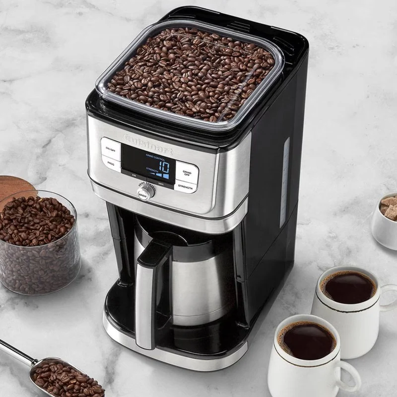Cuisinart Coffee Maker Digital 10 Tazas Burr Grind & Brew, DGB-850NAS