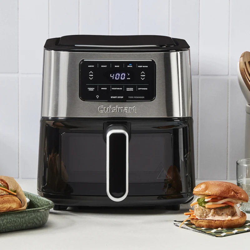 Cuisinart Freidora de Aire Digital 5.68 Litros, AIR-200NAS