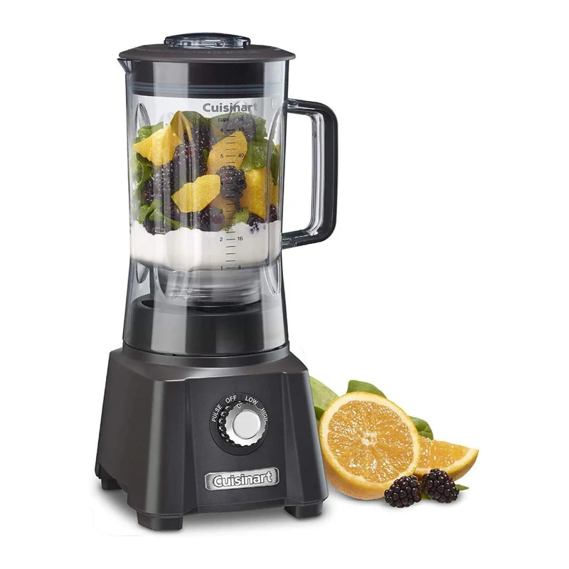 Cuisinart Licuadora Jarra de Plástico 1.4 Litros, CBT-600GRY