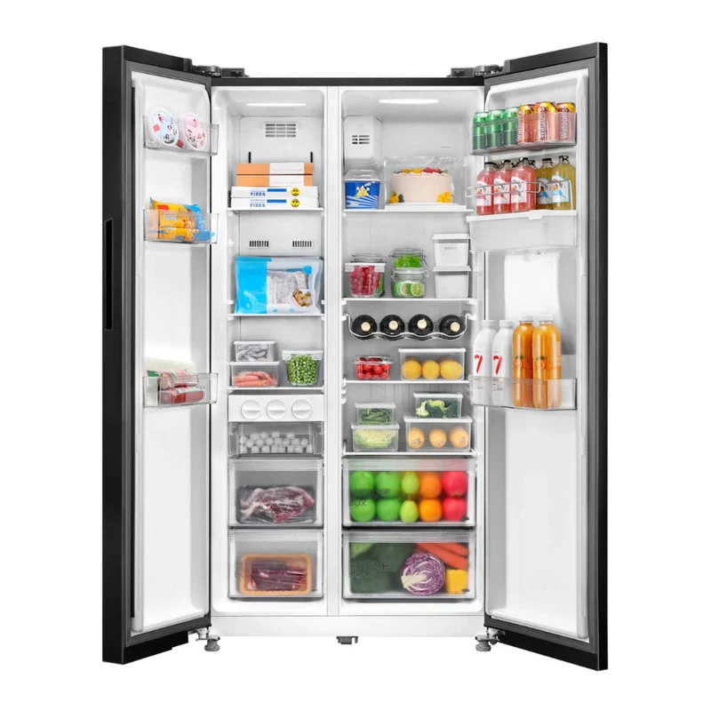 Midea Refrigeradora Side by Side 20 Pies Cúbicos, MDRS710FGM28W