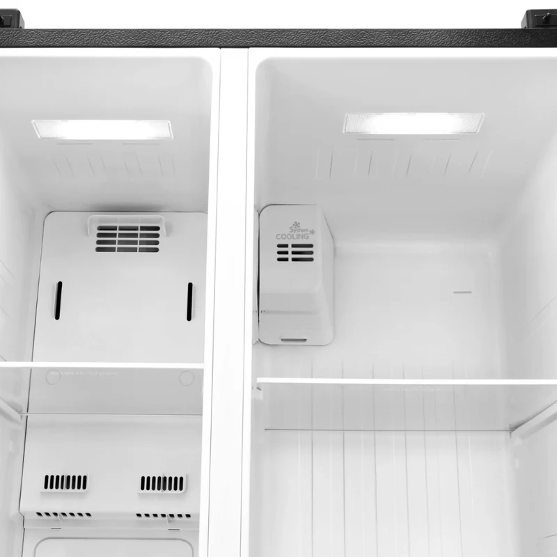 Midea Refrigeradora Side by Side 20 Pies Cúbicos, MDRS710FGM28W