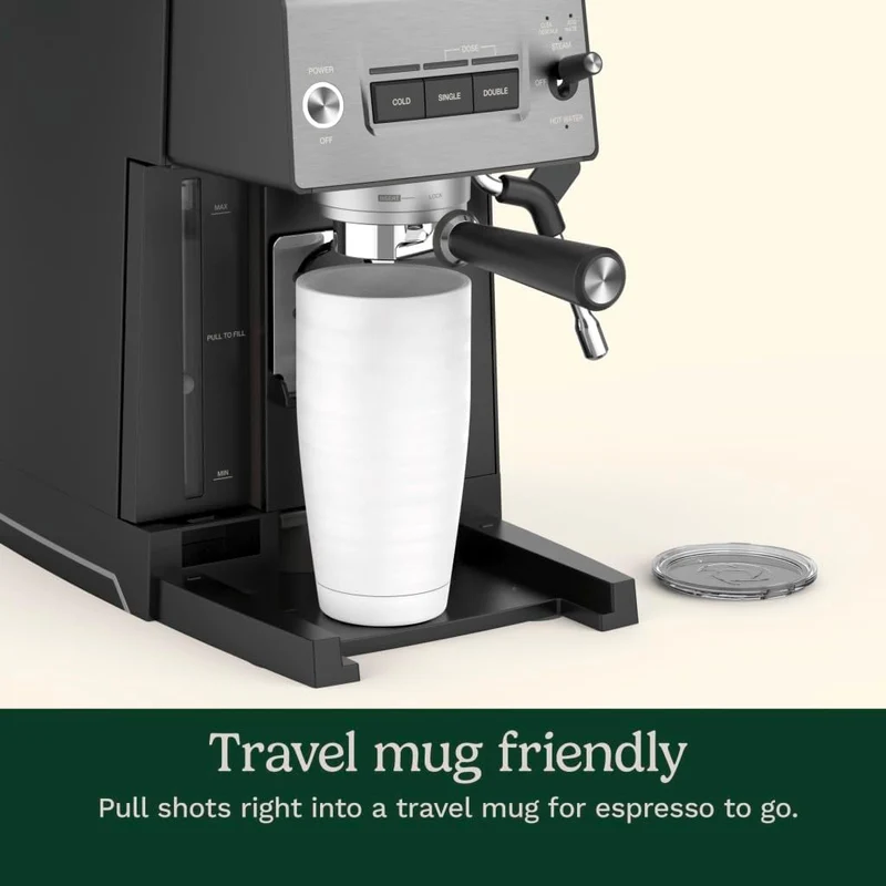 Cuisinart Máquina de Café Espresso Semiautomática Espresso Bar, EM-320