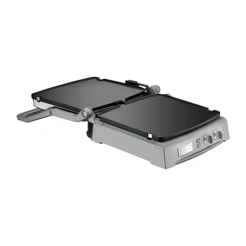Cuisinart Parrilla Eléctrica Acero Inoxidable Griddler Deluxe, GR-150NAS
