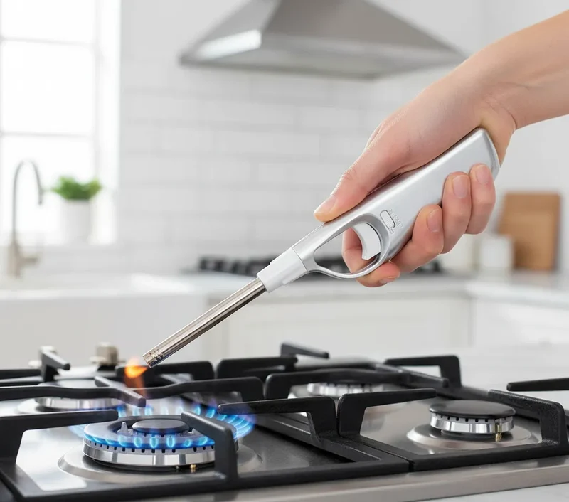 LACOR Encendedor de Gas para Cocina Fixed 68978 - Profesional Recargable 27cm