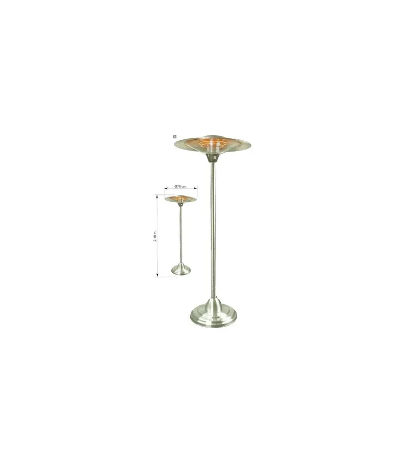 LACOR calentador de pie Inox terrazas 3000W 69411