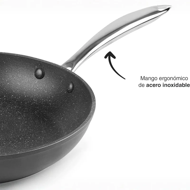 LACOR Sartén Easy Aluminio Forjado 20cm - Modelo 27020