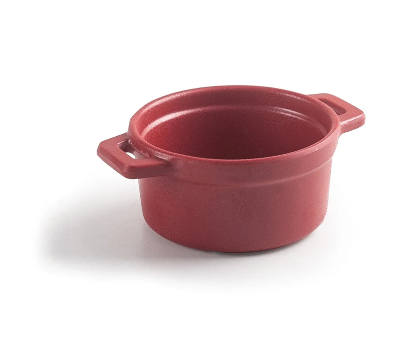 LACOR Cacerola de melamina mini-cocotte Red 63394