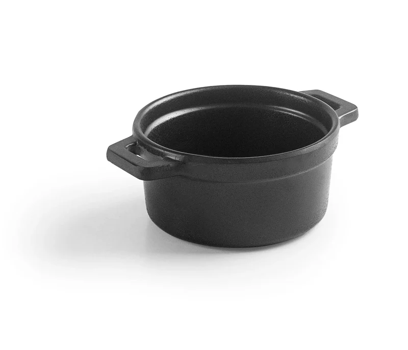 LACOR Cacerola de melamina mini-cocotte Black 63390