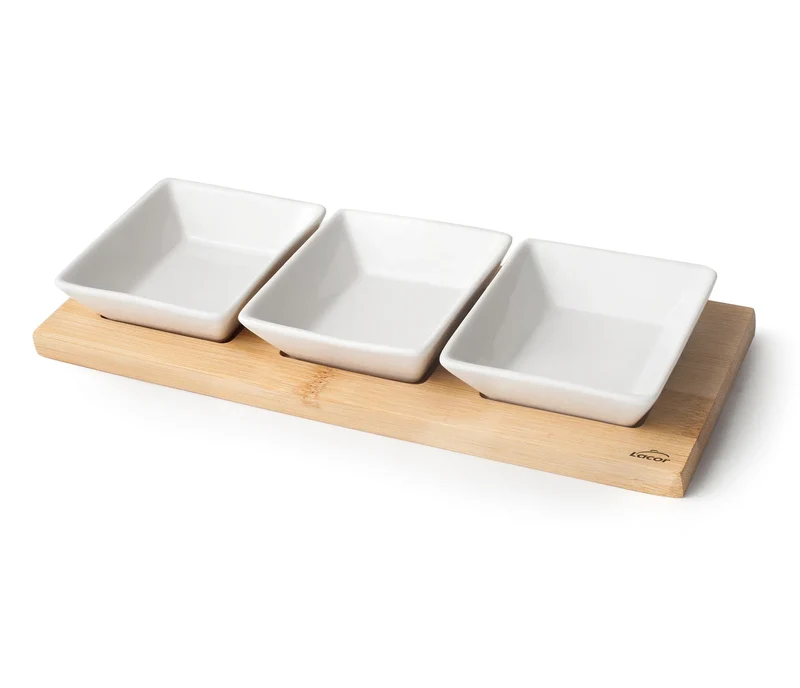 LACOR Bandeja 3 cuencos Basic 61240