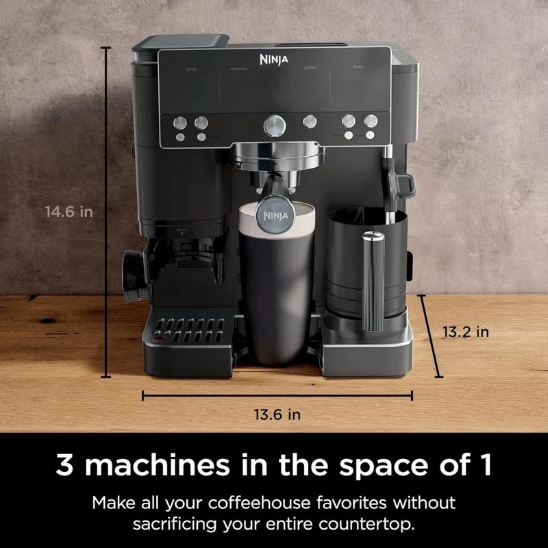 Ninja Máquina de Café Espresso Luxe Premier