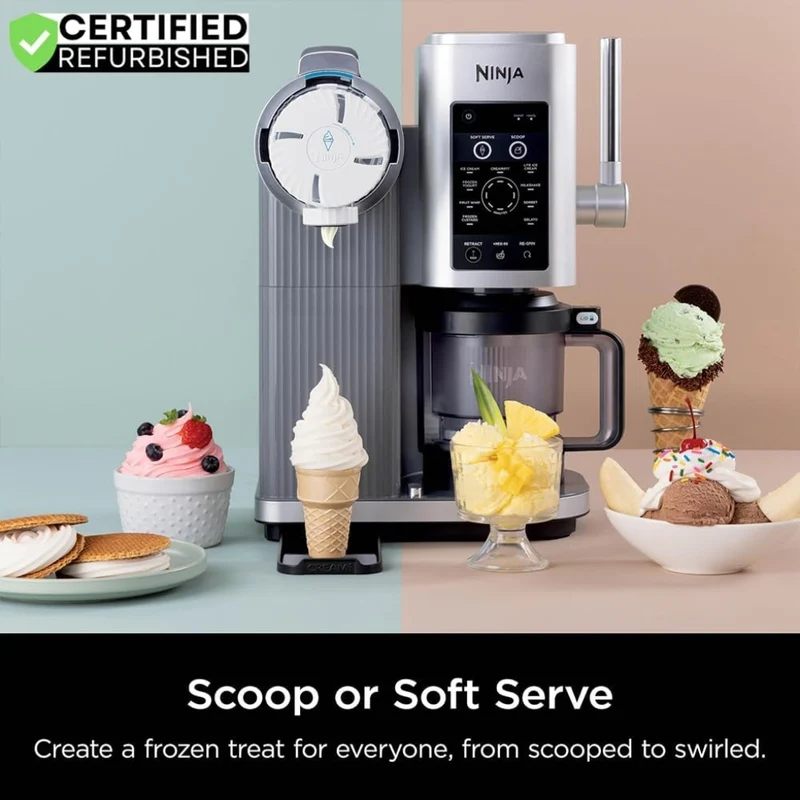 Ninja Máquina para Hacer Helados Scoop & Swirl, NC701