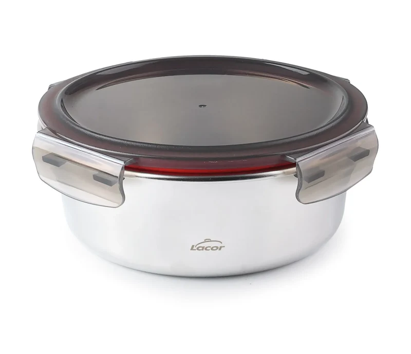 LACOR Recipiente redondo EcoInox 64615