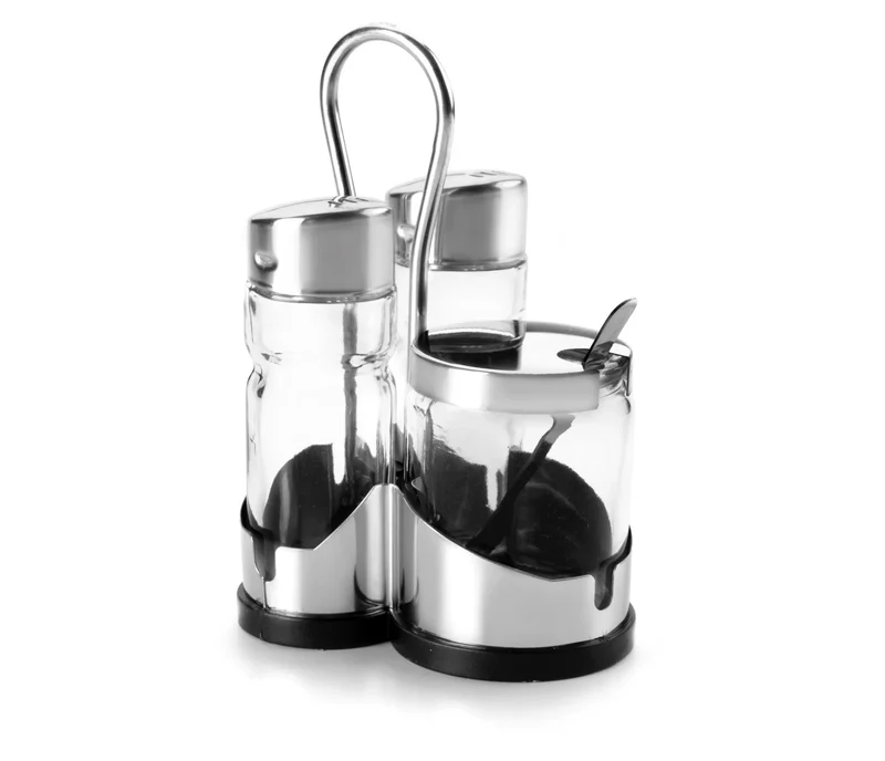 LACOR Set salero-pimentero mostaza Basic 62867